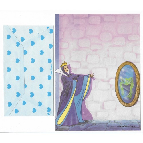 Conjunto de Papel de Carta Antigo Disney Branca de Neve I - Soft Paper