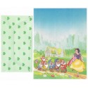 Conjunto de Papel de Carta Antigo Disney Branca de Neve IV - Soft Paper