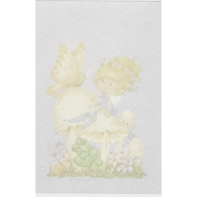 Mini Papel de Carta Antigo Fadinha Encantada (CAZ)