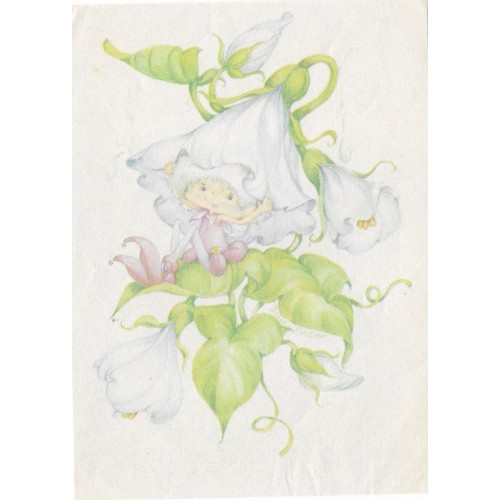 Papel de Carta Antigo M Fadinha Encantada (CLL)