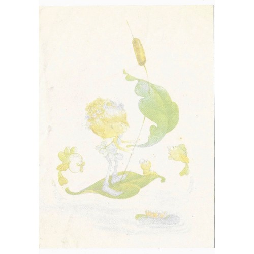 Papel de Carta Antigo M Fadinha Encantada (CAZ)