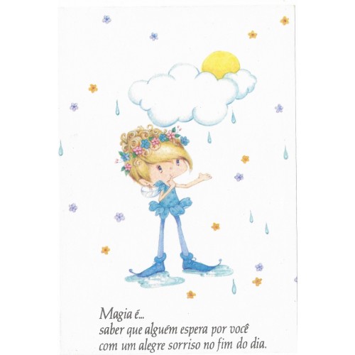 Papel de Carta Antigo M Fadinha Encantada (CHU)