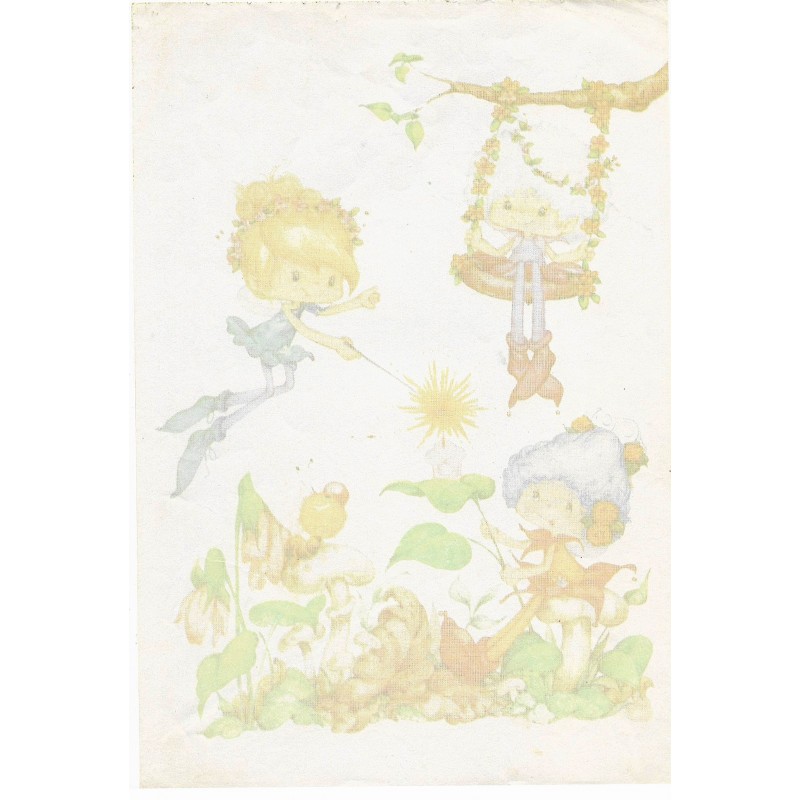 Papel de Carta Antigo G Fadinha Encantada (CLL)