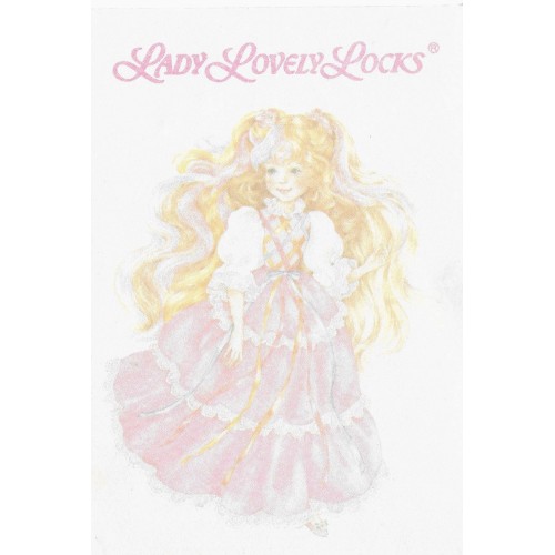 Mini Papel de Carta AVULSO Antigo Lady Lovely Locks