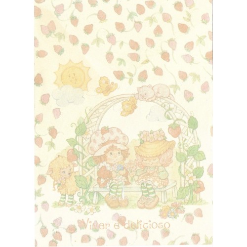 Papel de Carta Antigo M Viver é Delicioso