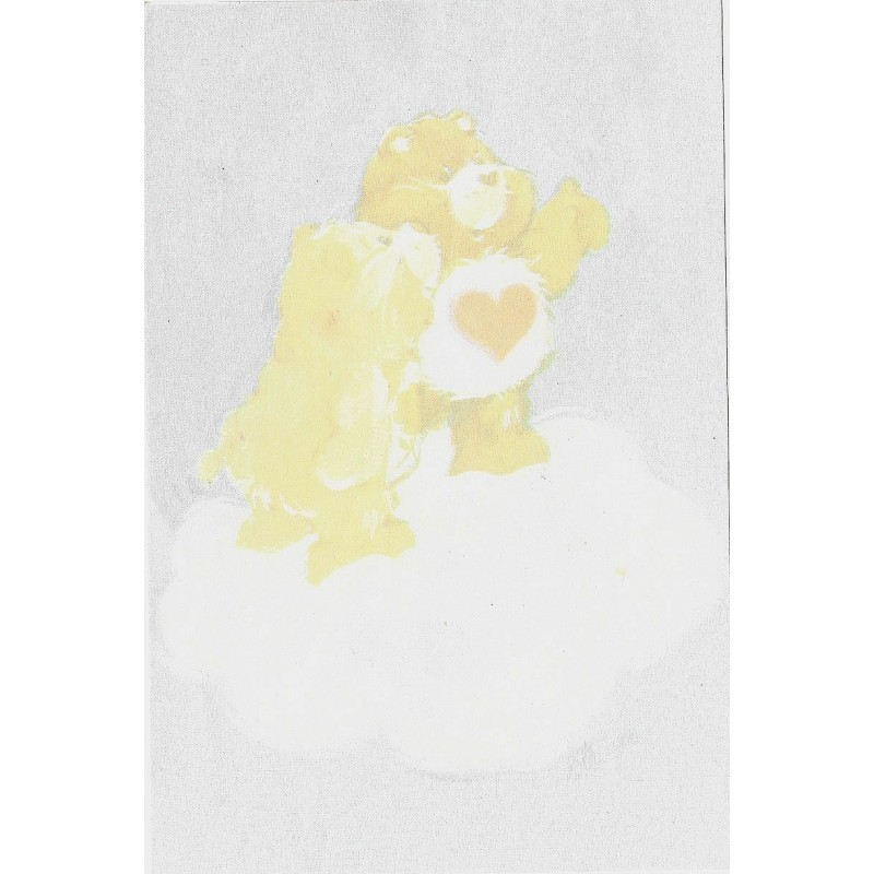 Mini Papel de Carta Antigo Ursinhos Carinhosos (CAZ)