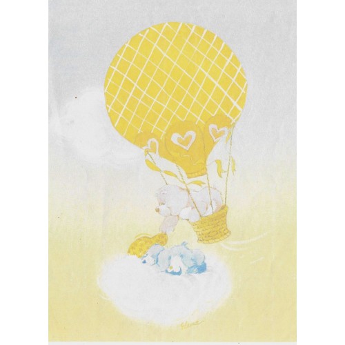 Papel de Carta Antigo M Ursinhos Carinhosos (CNU)