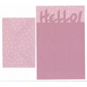 Conjunto de Papel de Carta Antigo Artefinal Hello (CLL)