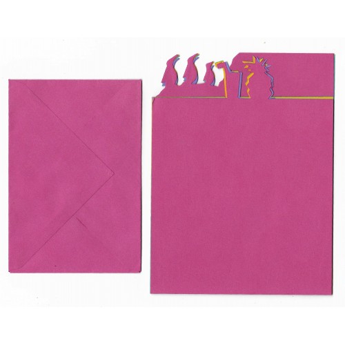 Conjunto de Papel de Carta Antigo Artefinal Tropical 4