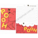 Conjunto de Papel de Carta Importado Disney Pooh A Little Friend likes Pooh