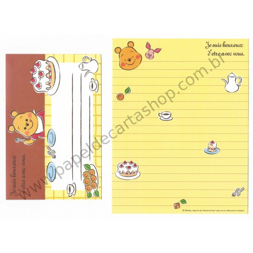 Conjunto de Papel de Carta Disney Pooh To Pooh From Me