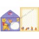 Conjunto de Papel de Carta Disney Pooh - Creativ Word