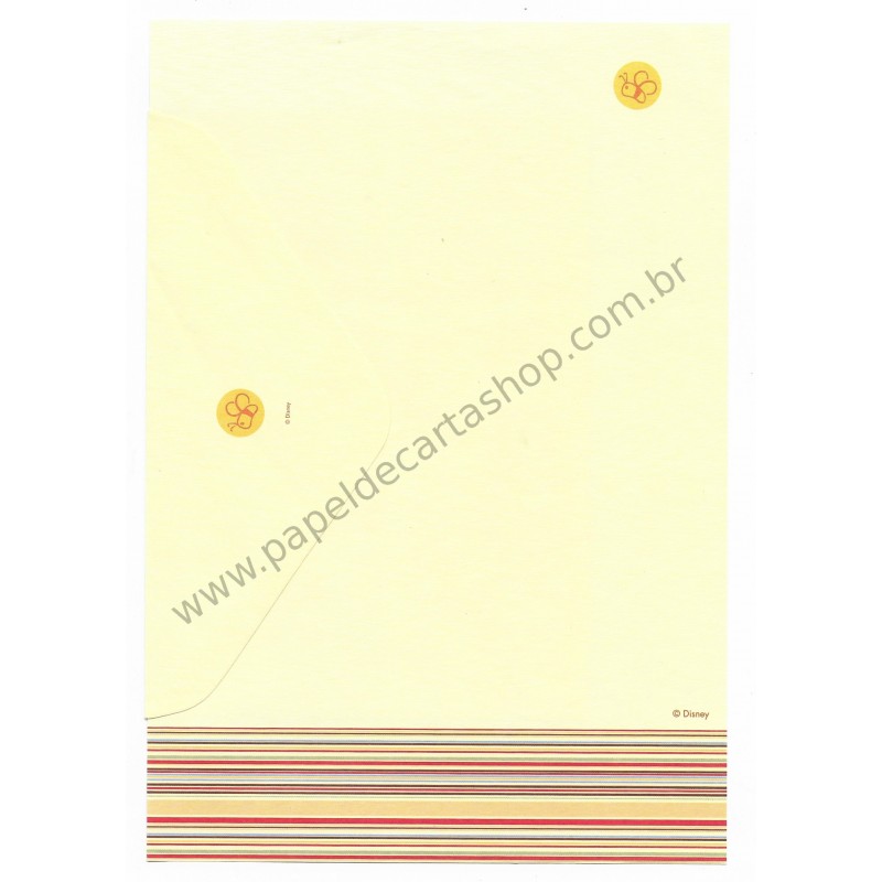 Conjunto de Papel de Carta Disney Pooh (CRS)