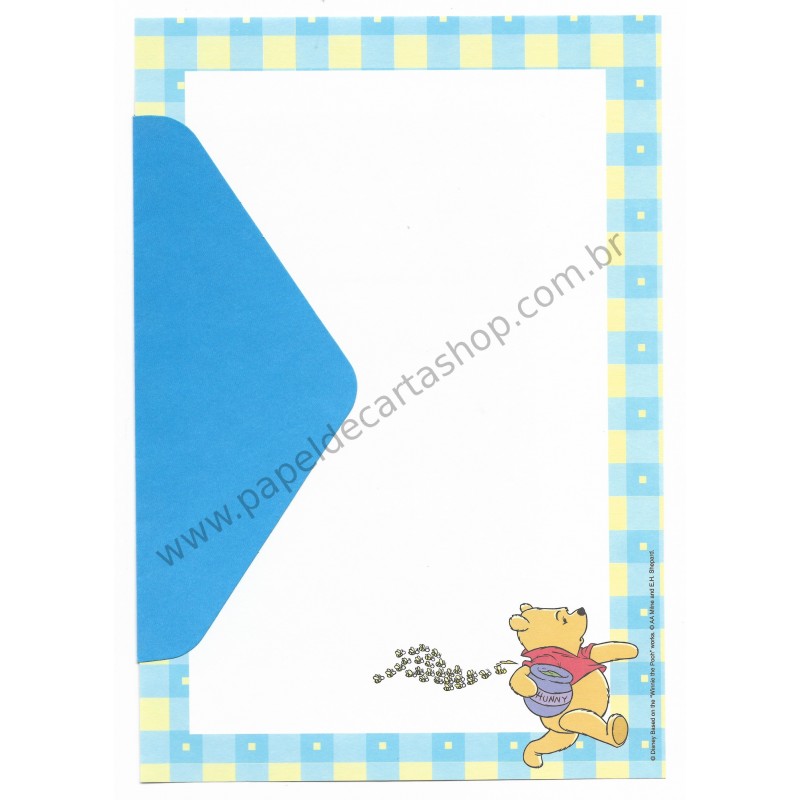 Conjunto de Papel de Carta Disney Pooh - Bee (CAZ)