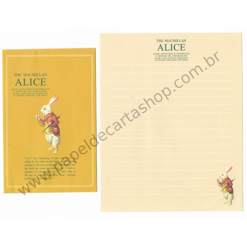 Conjunto de Papel de Carta The Macmillan Alice (CAM)