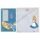 Kit 6 Conjuntos de Papel de Carta Disney Alice in Wonderland 