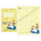 Kit 6 Conjuntos de Papel de Carta Disney Alice in Wonderland 