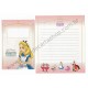 Kit 6 Conjuntos de Papel de Carta Disney Alice in Wonderland 