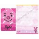 Conjunto de Papel de Carta Disney Winnie The Pooh & Piglet (CRS)