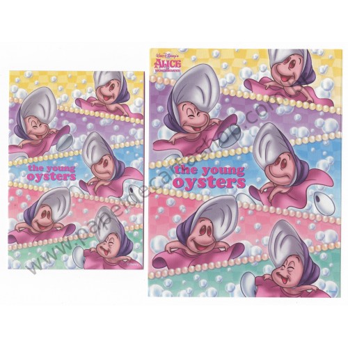 Conjunto de Papel de Carta Disney Alice - The Young Oysters
