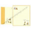 Conjunto de Papel de Carta Disney Winnie The Pooh & Christopher Robin