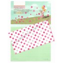 Conjunto de Papel de Carta Importado Pure Heart - Morning Glory