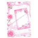 Conjunto de Papel de Carta Importado Love Flower - i-Neu