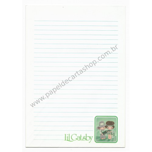 Papel de Carta Importado Lil Gatsby