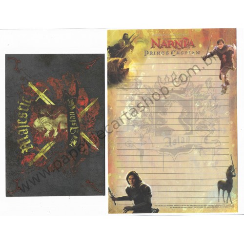 Conjunto de Papel de Carta The Chronicles of Narnia - Disney Enterprises