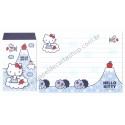 Ano 2013. Conjunto de Papel de Carta Hello Kitty Made In Japan (CAZ) Sanrio