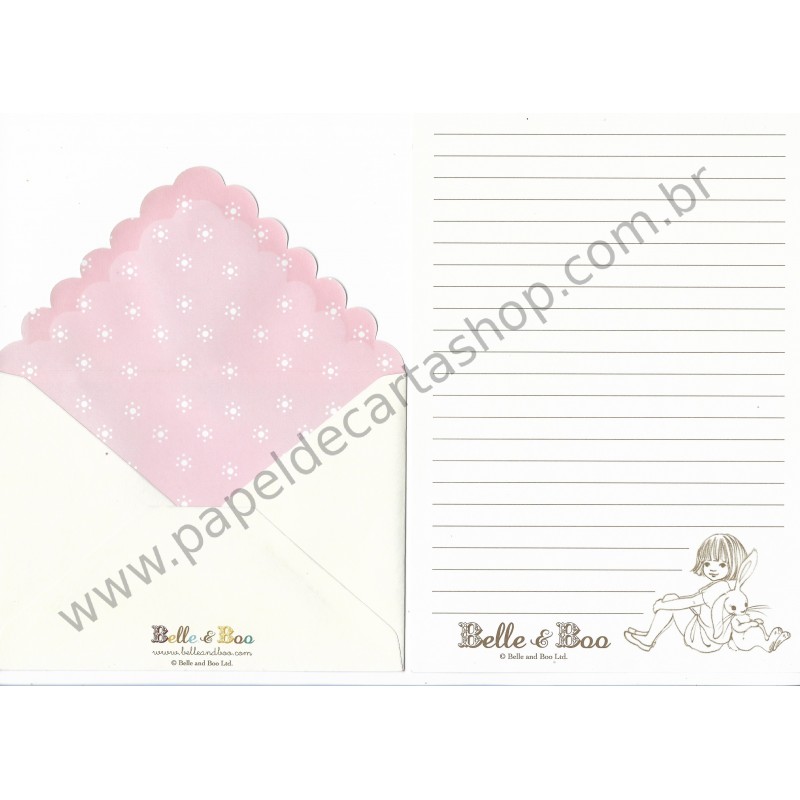 Conjunto de Papel de Carta Belle & Boo