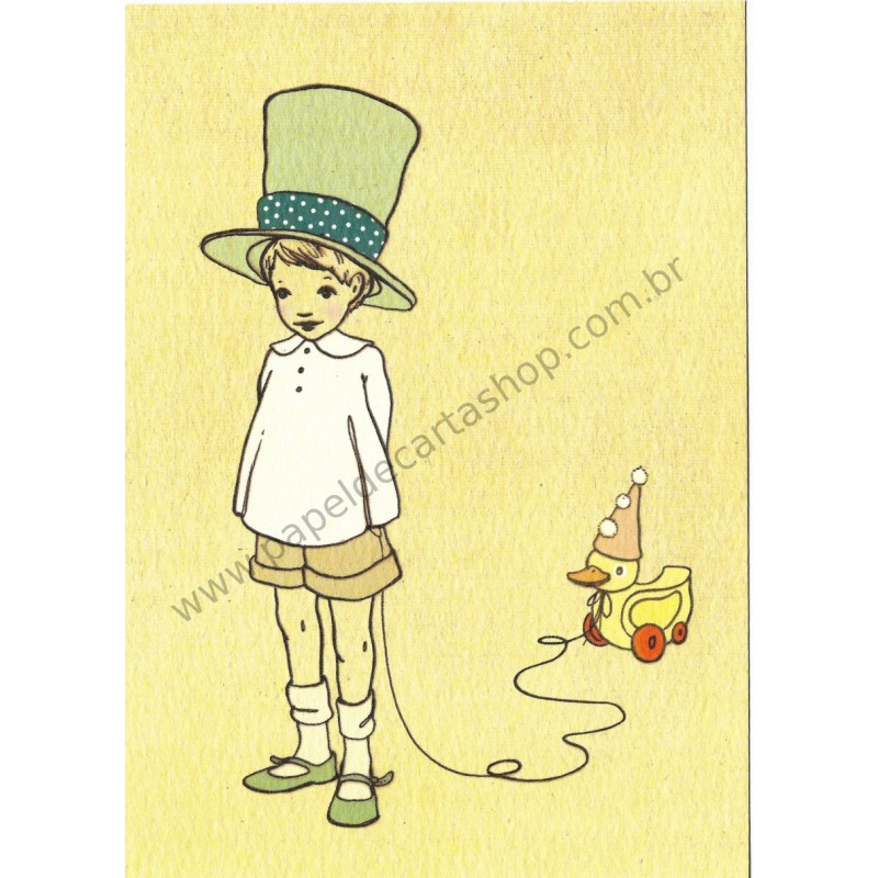 Cartão Postal I Like Your Hat - Belle & Boo