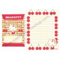 Ano 2006. Kit 2 Conjuntos de Papel de Carta Hello Kitty Cherry Sanrio