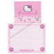 Ano 2007. Conjunto de Papel de Carta Hello Kitty Flores CRS1 - Sanrio