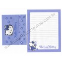 Ano 2007. Conjunto de Papel de Carta Hello Kitty Flores CLL2 - Sanrio