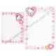 Conjunto de Papel de Carta Hello Kitty Grafons Gifts CLA - Sanrio