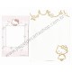 Ano 2015. Conjunto de Papel de Carta Hello Kitty House Bangkok Sanrio