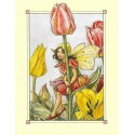 Postal Antigo Importado The Tulip Fairy - Cicely
