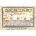 Papel de Carta AVULSO Antigo Vintage Bon Bon Cat Small World