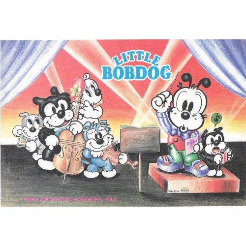 Papel de Carta Antigo Little Bobdog's Orchestra