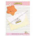 Conjunto de Papel de Carta Antigo (Vintage) Vanira Powder House CRS Japan