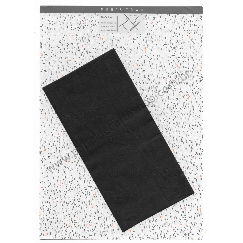 Conjunto de Papel de Carta Antigo Men's Town MIDORI JAPAN
