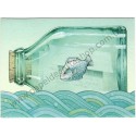 Postalete Antigo Importado Fish - Hallmark