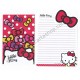 Ano 2013. Kit 2 Mini Papéis de Carta Hello Kitty Sanrio