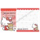 Ano 2015. Kit 2 Conjuntos de Papéis de Carta Hello Kitty - Sanrio