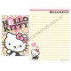 Ano 2013. Kit 4 Conjuntos de Papel de Carta Hello Kitty Three Apples Sanrio