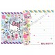 Ano 2014. Kit 2 Conjuntos de Papel de Carta Hello Kitty Little Girl Sanrio