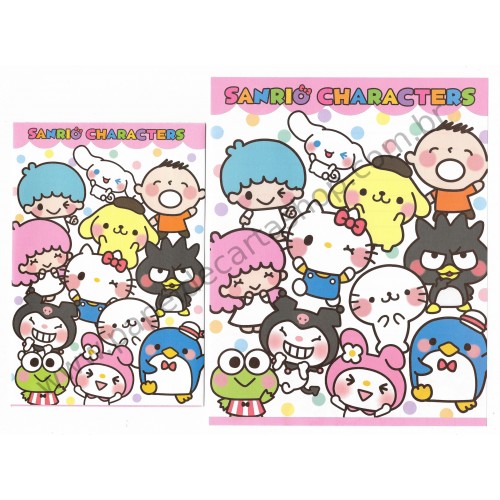 Ano 2014. Conjuntos de Papel de Carta Sanrio Characters 1 Sanrio