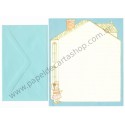 Conjunto de Papel de Carta Antigo Importado Boneca (CAZ) - Hallmark