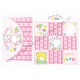 Ano 1994. Conjunto de Papel de Carta Cheery Chums CRS Vintage Sanrio